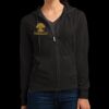 Women's Fitted Jersey Full Zip Hoodie Thumbnail