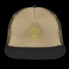 Flat Bill Snapback Trucker Cap Thumbnail